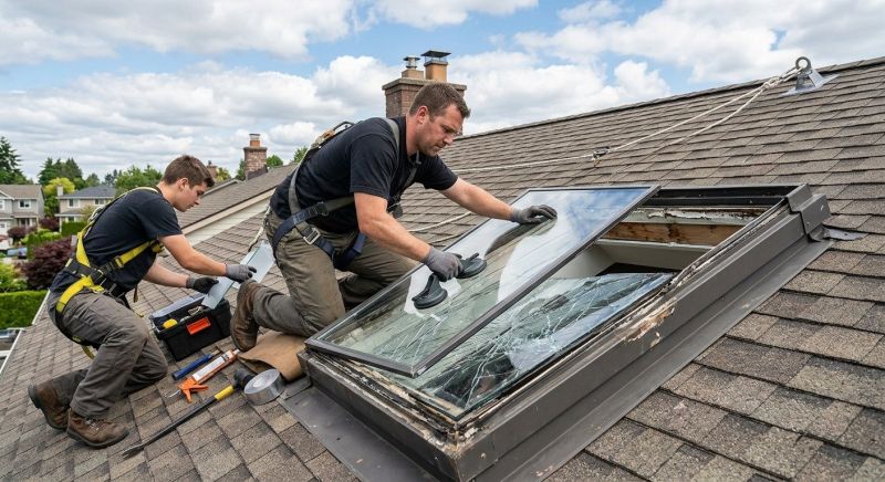 Roof Window Repair in Puyallup, WA