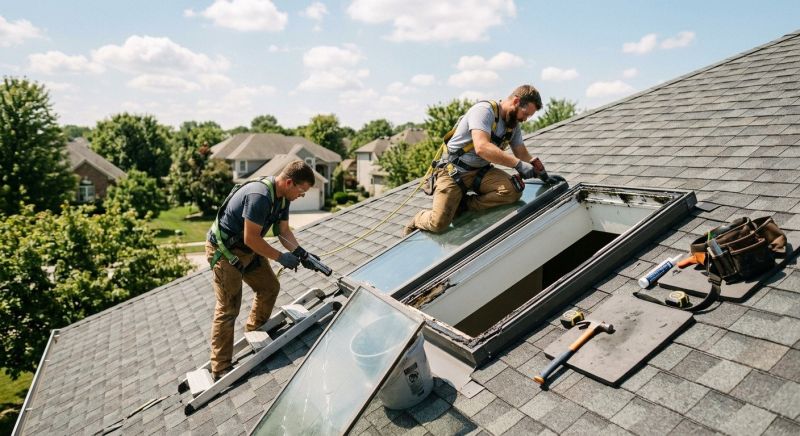 Skylight Glass Repair in Puyallup, WA