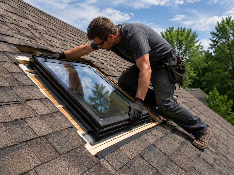 Glass Skylight Replacement in Redmond, WA