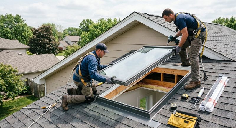 Roof Skylight Installation in Bellevue, WA