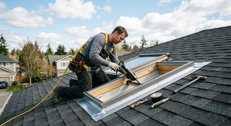 Skylight Glass Replacement in Bellevue, WA
